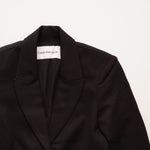 画像をギャラリービューアに読み込む, CK カルバンクライン ブラック1B テーラードジャケット CALVIN KLEIN BLACK 1 BUTTON TAILORED JACKET WOMENS
