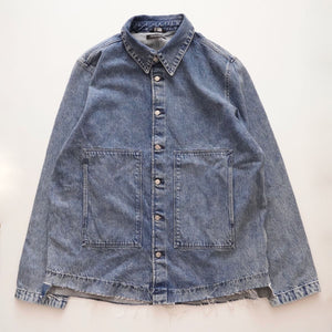 セブンフォーオールマンカインド インディゴ デニム カバーオール 7 FOR ALL MANKIND INDIGO DENIM COVER ALL JACKET