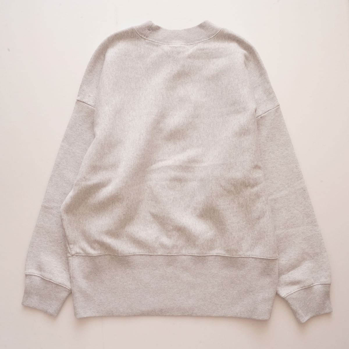 チャンピオン グレー 超リブ長 リバースウィーブ スウェットシャツ CHAMPION GRAY REVERSE WEAVE SWEAT SHIRT WOMENS