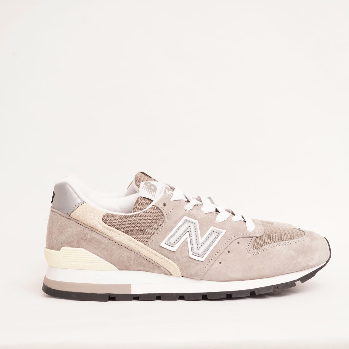 NEW BALANCE M996 ニューバランス U996GR グレー スウェード メッシュ レザー スニーカー GRAY SUEDE MESH SUEDE LEATHER SNEAKERS MADE IN USA