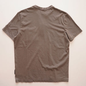 CK カルバンクライン ガーメントダイ チャコールグレー ポケットTシャツ CALVIN KLEIN GARMENT-DYE CHARCOAL-GRAY POCKET TEE MENS