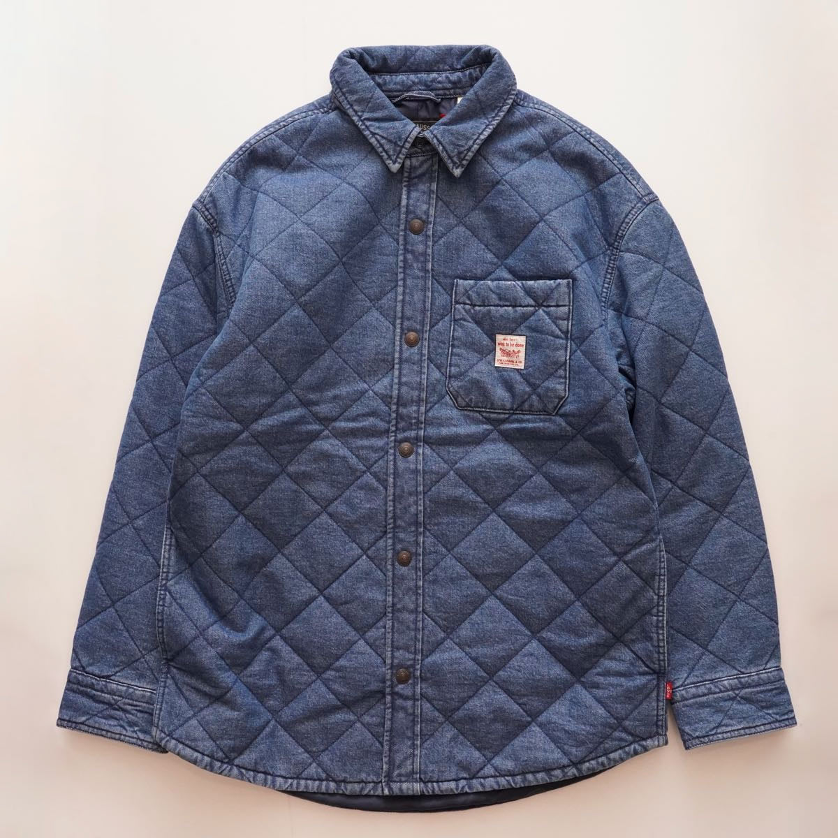 LEVI'S リーバイス ライトインディゴ 中わたキルティング デニムカバーオール LIGHT INDIGO DENIM COVER-ALL JACKET MENS