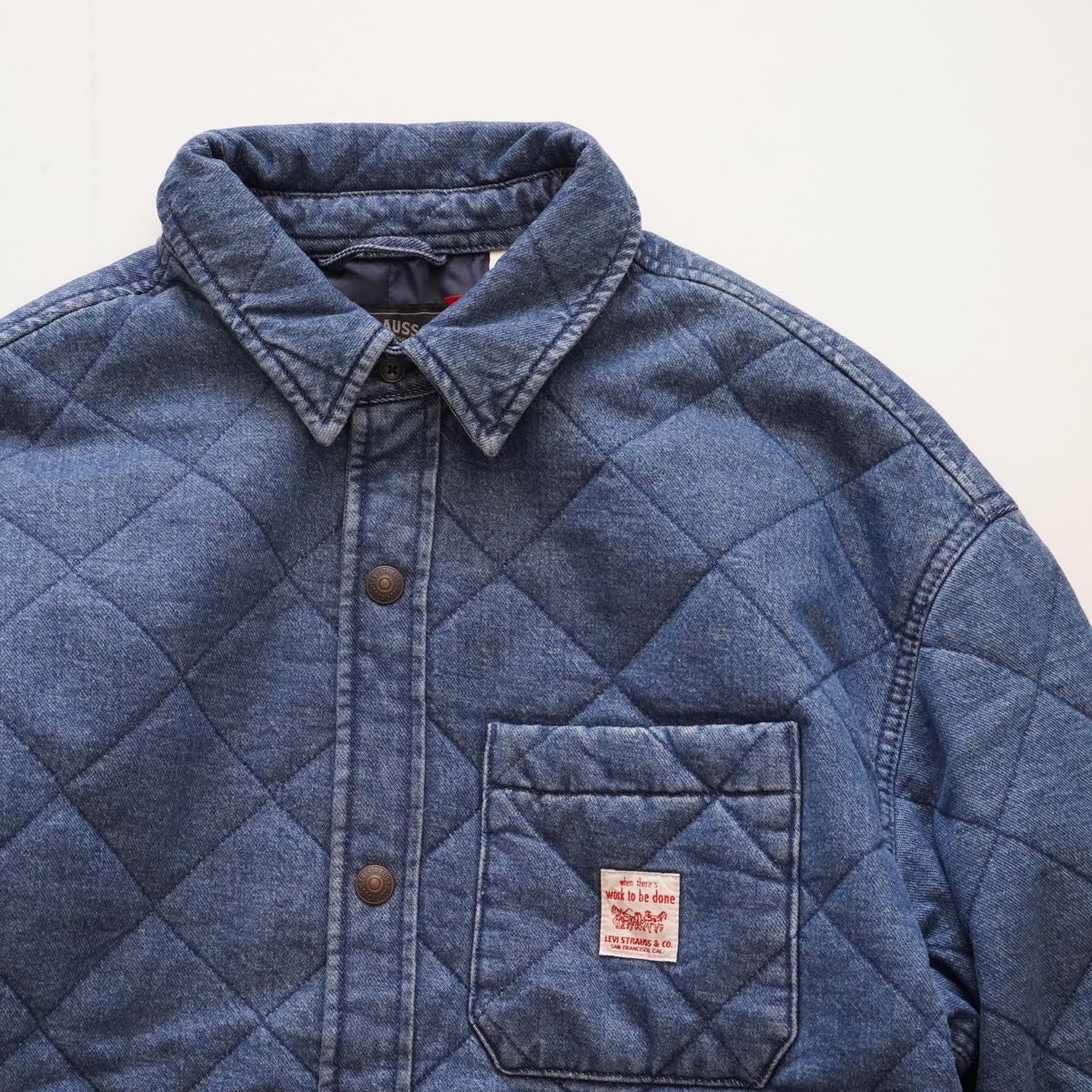 LEVI'S リーバイス ライトインディゴ 中わたキルティング デニムカバーオール LIGHT INDIGO DENIM COVER-ALL JACKET MENS