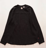 画像をギャラリービューアに読み込む, LEVI&#39;S リーバイス ブラック サーマル クルーネック カットソー  BLACK THERMAL CREW LONG SLEEVE TEE MENS
