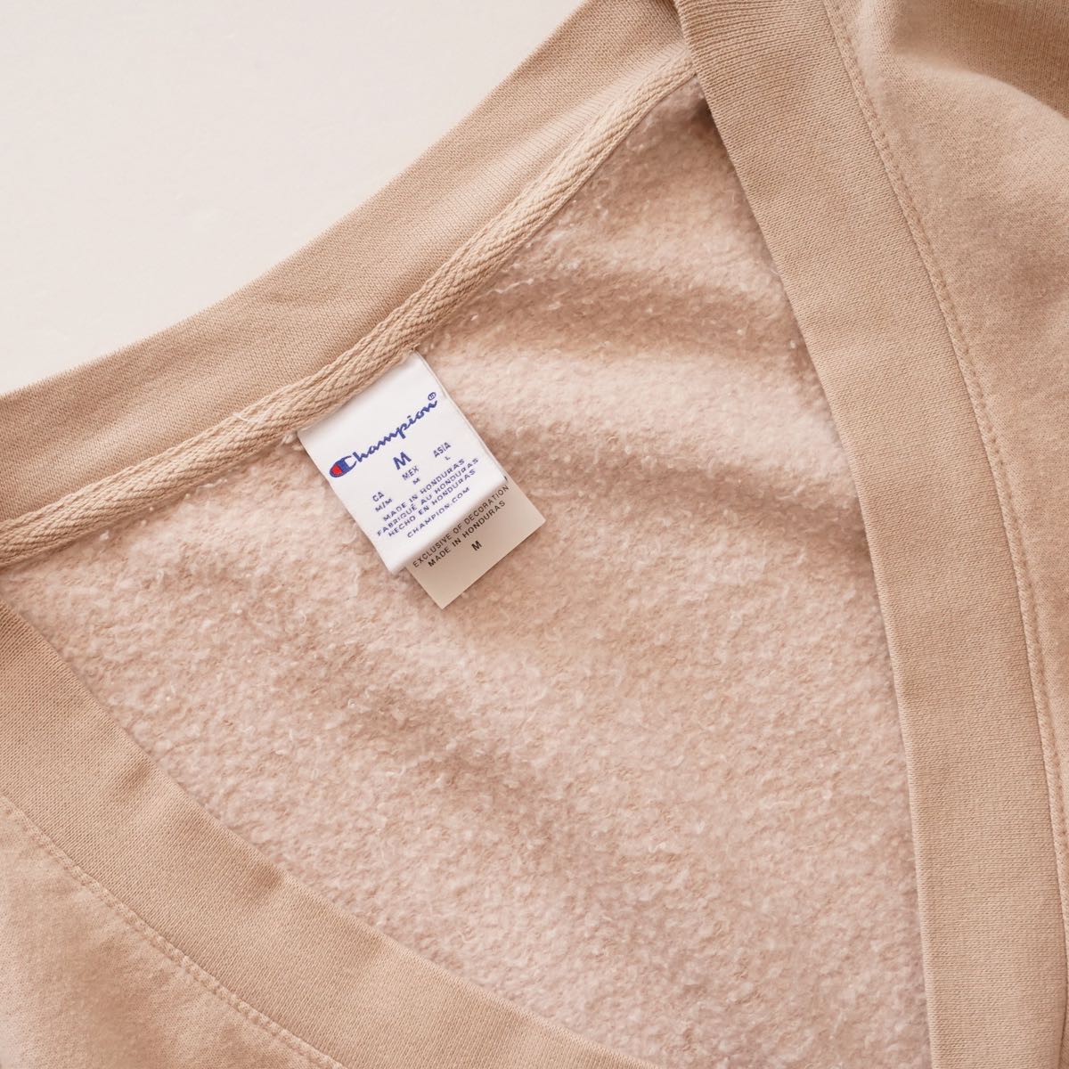 チャンピオン シャンパンフロストカラー Vネック スウェット CHAMPION CHAMPAGNE FROST V-NECK SWEAT TOP WOMENS