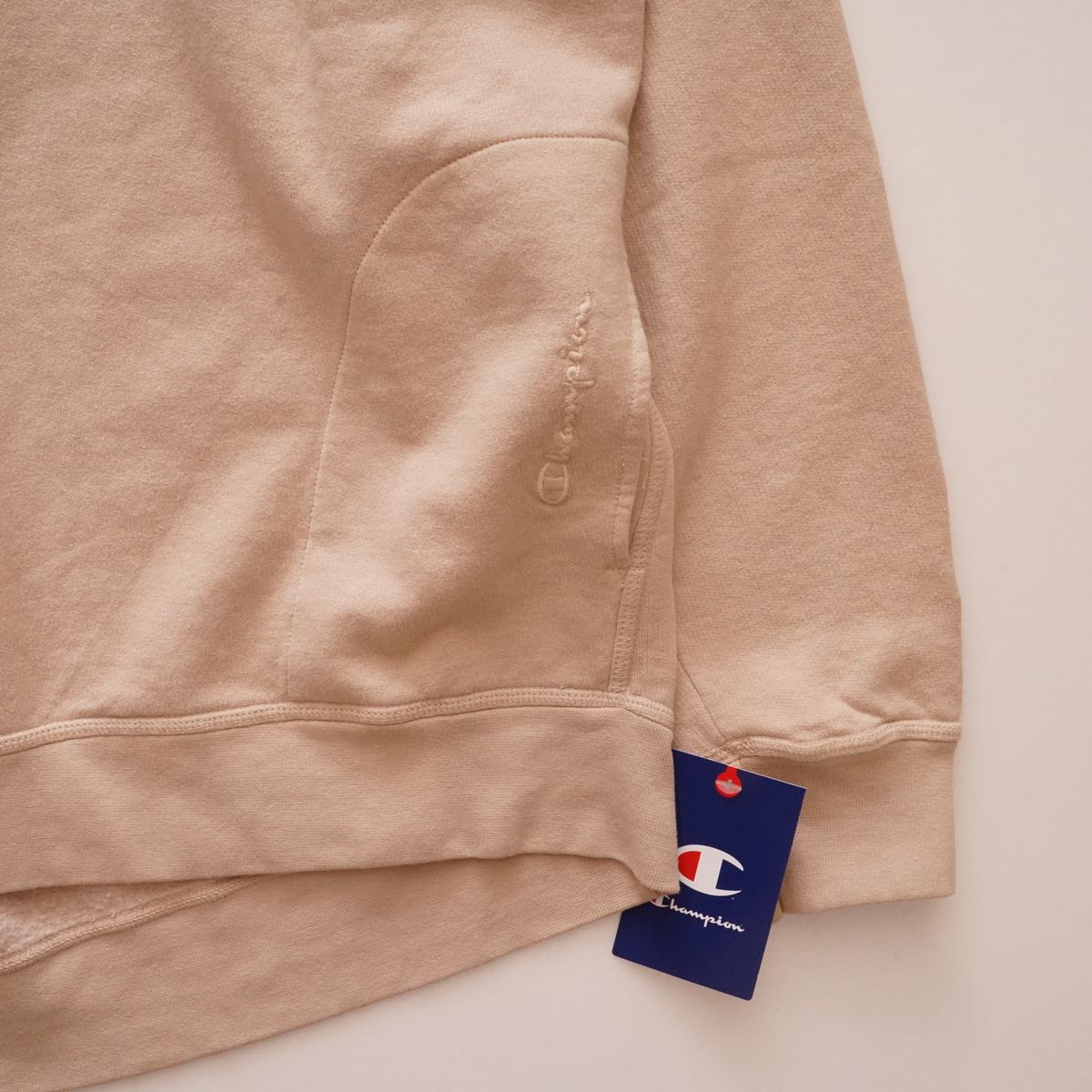 チャンピオン シャンパンフロストカラー Vネック スウェット CHAMPION CHAMPAGNE FROST V-NECK SWEAT TOP WOMENS