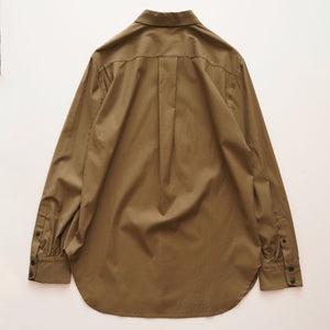 ラグアンドボーン ニューヨーク ダークオリーブ キュプラコットンシャツ ブラウス RAG&BONE NEWYORK DARK OLIVE CUPRO COTTON SHIRT WOMEN