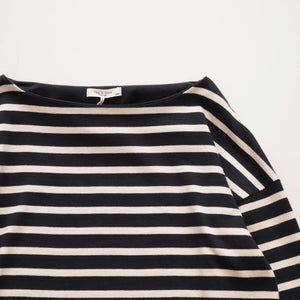 ラグアンドボーン ニューヨーク ネイビー×ホワイト ボーダー 長袖カットソー RAG&BONE NEWYORK NAVY WHITE BORDER L/S TEE WOMEN