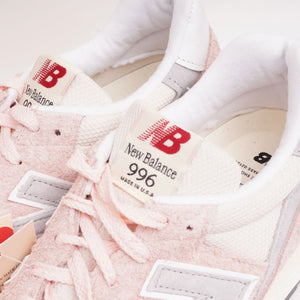 NEW BALANCE M996 ニューバランス U996TA ピンク スウェード メッシュ レザー スニーカー PINK SUEDE MESH SUEDE LEATHER SNEAKERS MADE IN USA