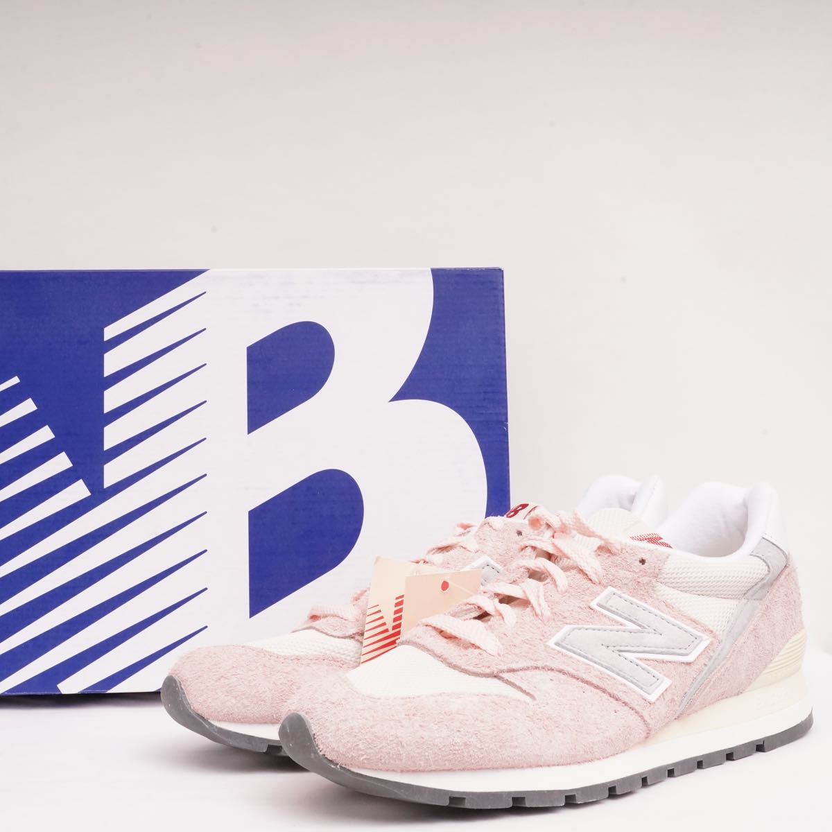 NEW BALANCE M996 ニューバランス U996TA ピンク スウェード メッシュ レザー スニーカー PINK SUEDE MESH SUEDE LEATHER SNEAKERS MADE IN USA