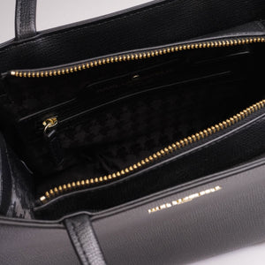 KARL LAGERFELD PARIS カールラガーフェルド ブラック ハンドバッグ ロゴショルダーバッグ BLACK HANDBAG LOGO SHOULDER BAG