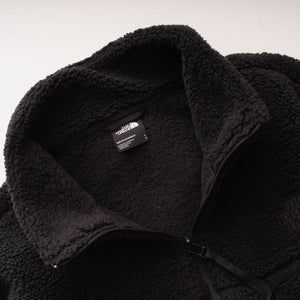 ノースフェイス ブラック ボアフリース リラックスフィット ジップアップ ジャケット  THE NORTH FACE BLACK BOA FLEECE RELAX FIT ZIP UP JACKET MENS