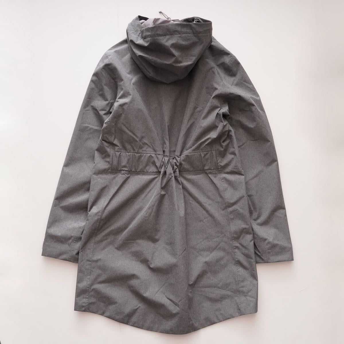 ノースフェイス グレー ドライヴェント フード付きコート レインコート アメリカ企画 THE NORTH FACE DRYVENT HOOODIE COAT USA WOMENS