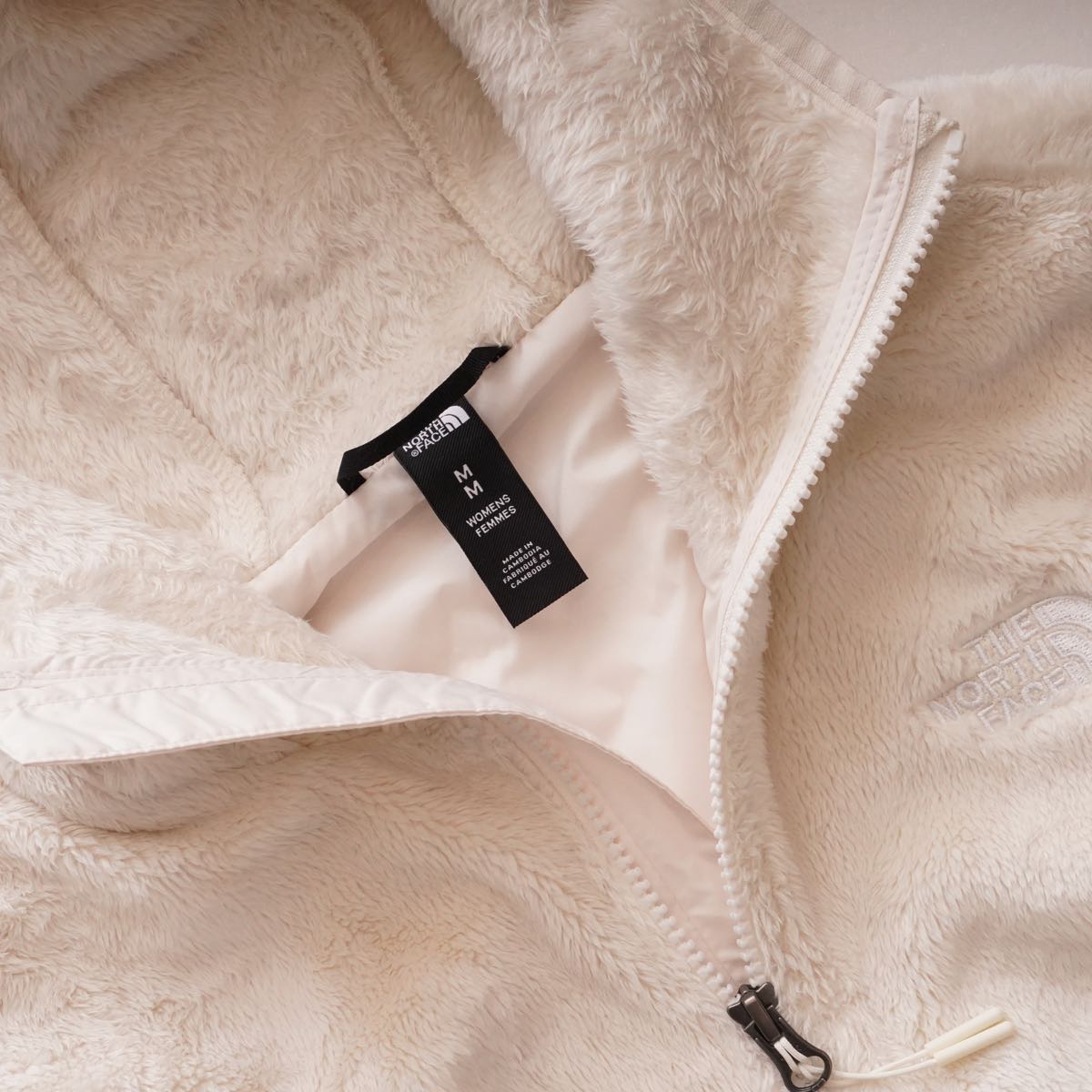 ノースフェイス ガーデニアホワイト オシト パーカー フリースコート THE NORTH FACE GARDENIA WHITE FLEECE PARKA COAT WOMENS