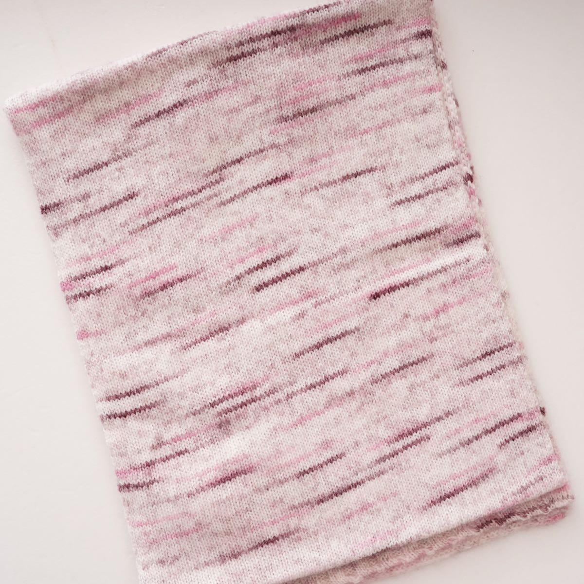 スプレンディッド ピンクパープル ウールマフラー SPLENDID PINK PURPLE WOOL SCARF