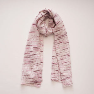 スプレンディッド ピンクパープル ウールマフラー SPLENDID PINK PURPLE WOOL SCARF