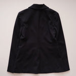 画像をギャラリービューアに読み込む, CK カルバンクライン ネイビーブラック1B テーラードジャケット CALVIN KLEIN NAVY-BLACK 1 BUTTON TAILORED JACKET WOMENS
