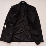 画像をギャラリービューアに読み込む, CK カルバンクライン ブラック1B クラシックフィット テーラードジャケット CALVIN KLEIN BLACK 1 BUTTON CLASSIC-FIT TAILORED JACKET WOMENS
