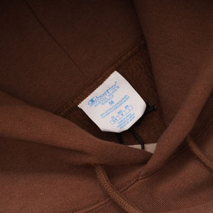 チャンピオン ブラウン スウェット パーカー フーディ アメリカ企画 日本製 CHAMPION BROWN SWEAT HOODIE MADE IN JAPAN MENS