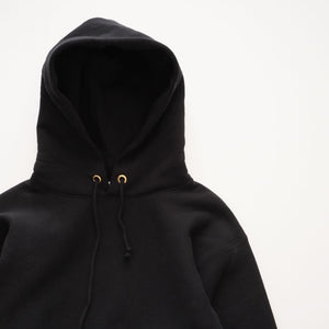 チャンピオン ブラック スウェット フーディ パーカー アメリカ企画 日本製 CHAMPION BLACK SWEAT HOODIE MADE IN JAPAN MENS