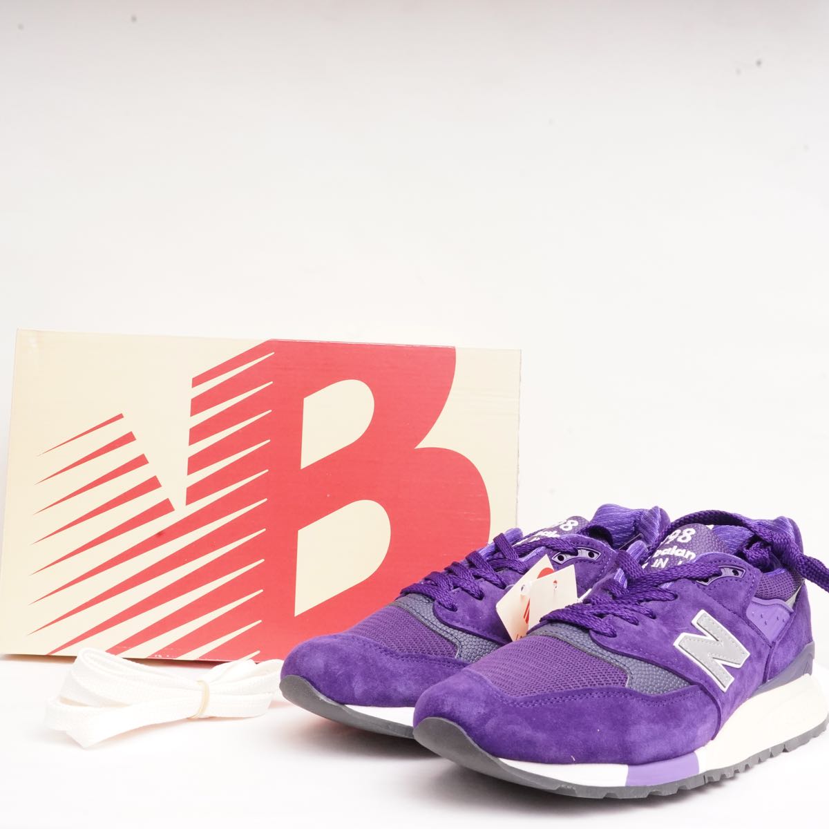 NEW BALANCE U998TE ニューバランス パープル スウェード スニーカー PURPLE SUEDE SNEAKERS MADE IN USA