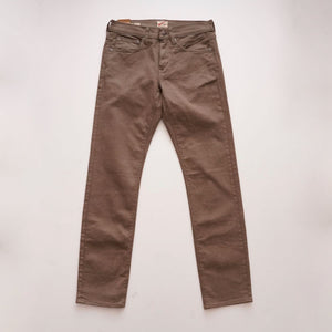 ジェークルー ブラウン ガーメントダイ スリムフィット 5ポケット  J.CREW VINTAGE DILL GARMENT-DYED 5 POCKETS PANTS MENS