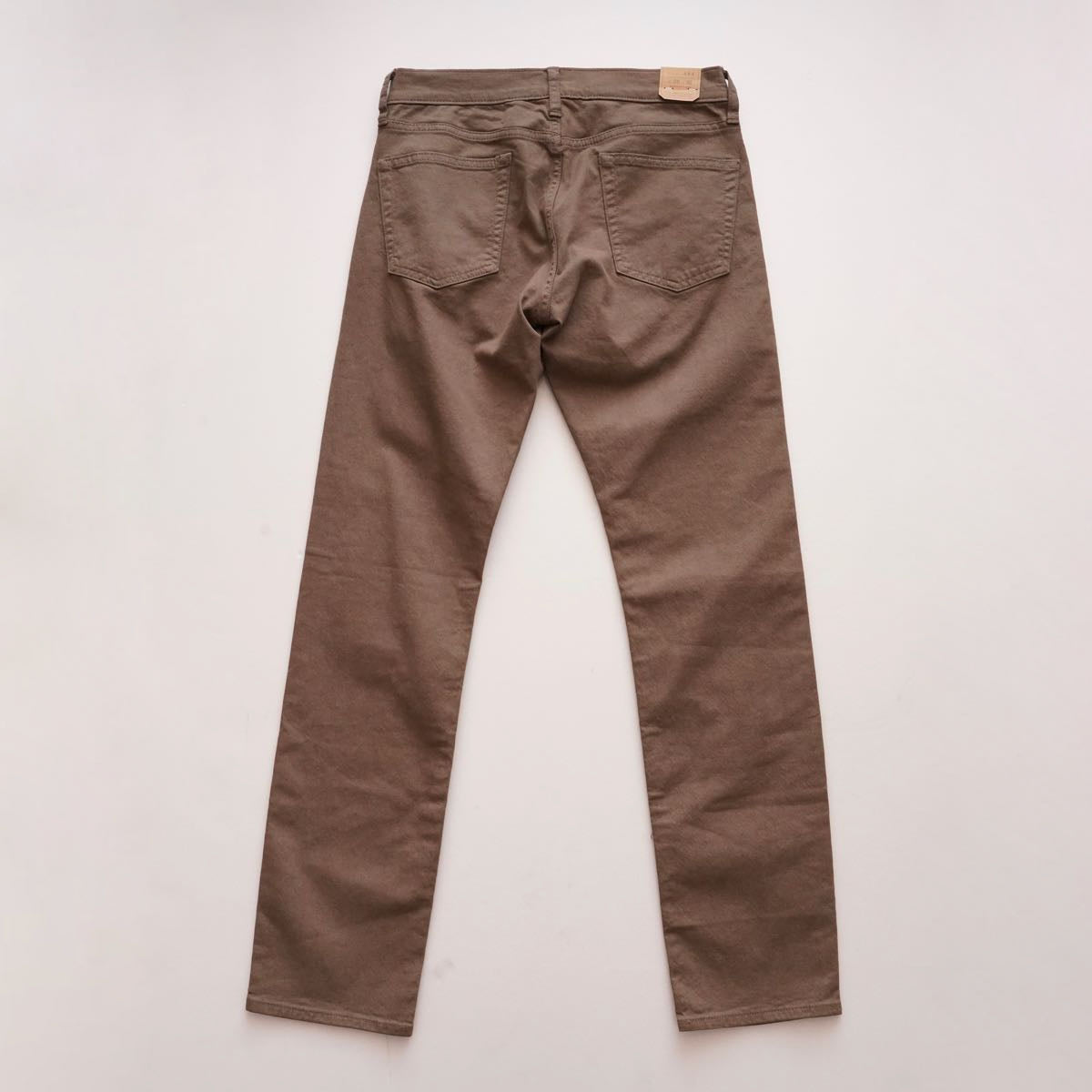 ジェークルー ブラウン ガーメントダイ スリムフィット 5ポケット  J.CREW VINTAGE DILL GARMENT-DYED 5 POCKETS PANTS MENS