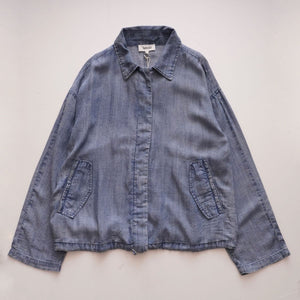 スプレンディッド ライトインディゴ シャツブルゾン ジャケット SPLENDID LIGHT INDIGO BLOUSON JACKET WOMENS