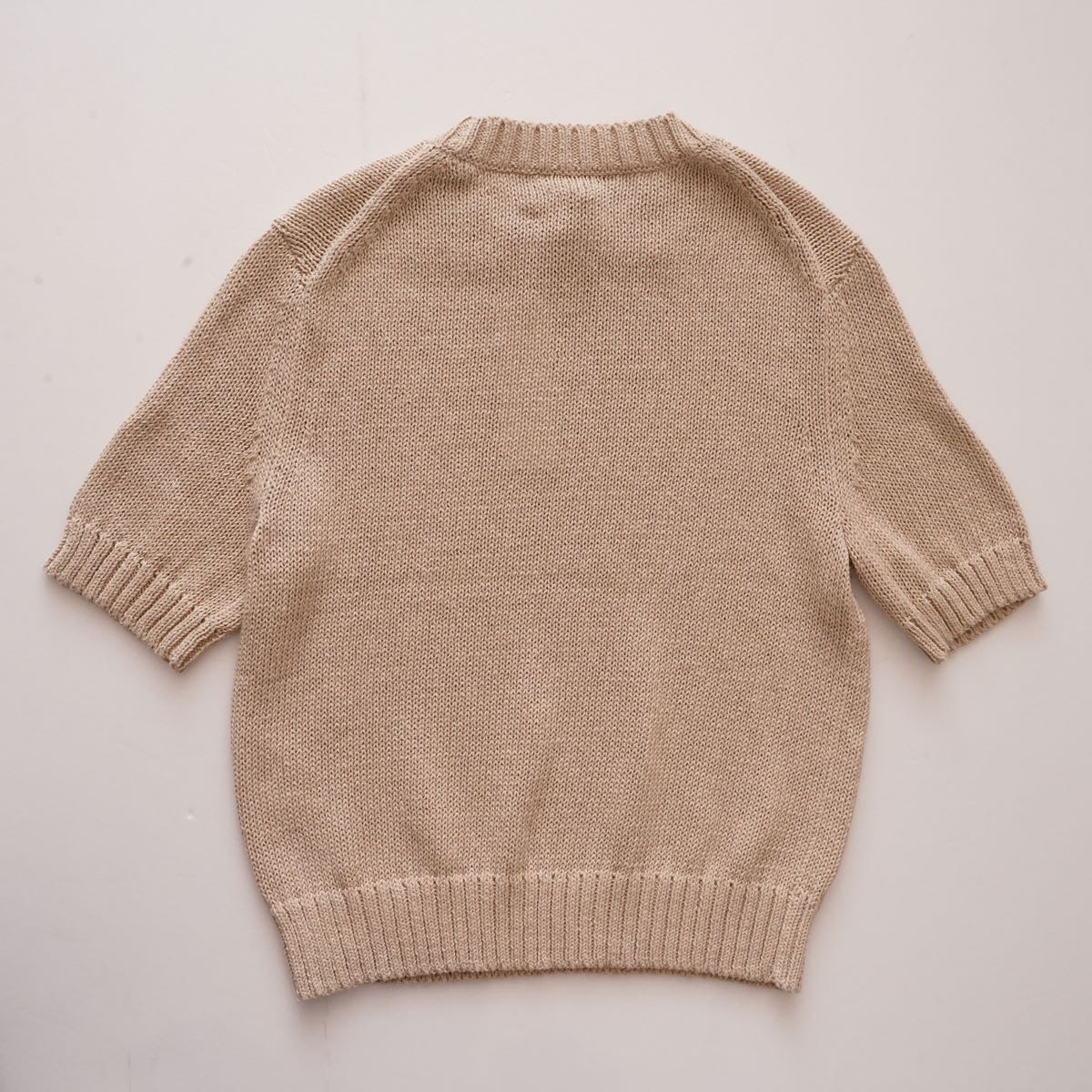 CK calvin klein カルバンクライン ベージュ クルーネックサマー