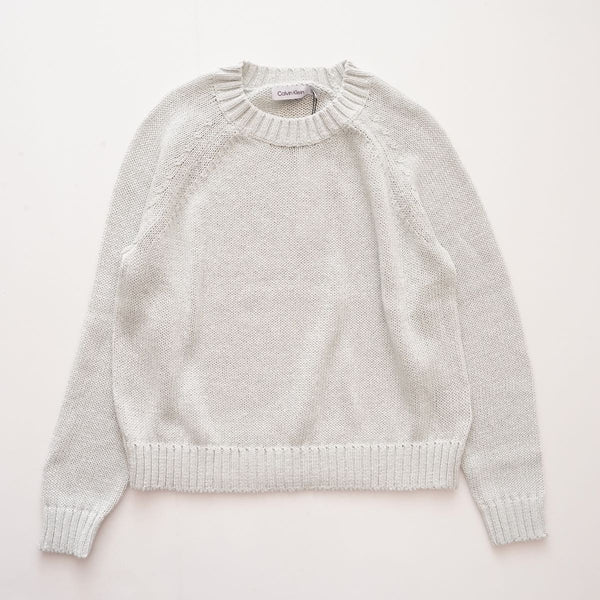 CK calvin klein カルバンクライン ミント クルーネックサマー CK calvin klein カルバンクライン ミント クルーネックサマー