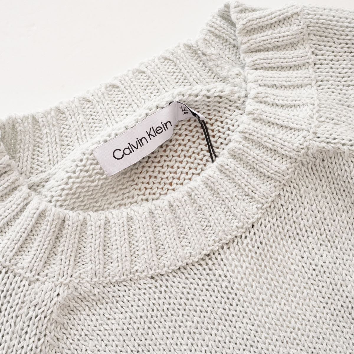 CK カルバンクライン ミントグリーン  サマーセーター CALVIN KLEIN MINT SUMMER SWEATER  WOMENS