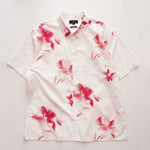 画像をギャラリービューアに読み込む, ヴィンス フェイデッド フローラル柄 クラシックフィット シャツ VINCE FADED FLORAL CLASSIC FIT SHORT SLEEVE SHIRT MENS
