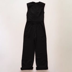 CK カルバンクライン ブラック ノースリーブ オールインワン CALVIN KLEIN BLACK SLEEVELESS ALL IN ONE WOMENS