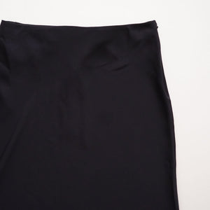CK カルバンクライン ブラック ロングタイトスカート CALVIN KLEIN BLACK LONG TIGHT SKIRT WOMENS