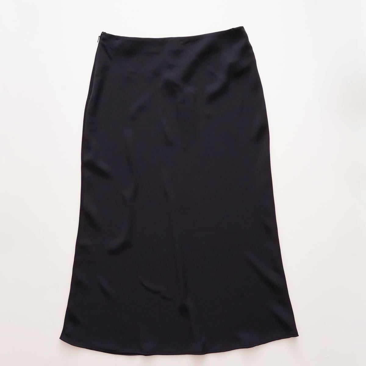 CK カルバンクライン ブラック ロングタイトスカート CALVIN KLEIN BLACK LONG TIGHT SKIRT WOMENS