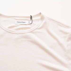 CK カルバンクライン オフホワイト スラブTシャツ CALVIN KLEIN OFF-WHITE SLAB TEE MENS