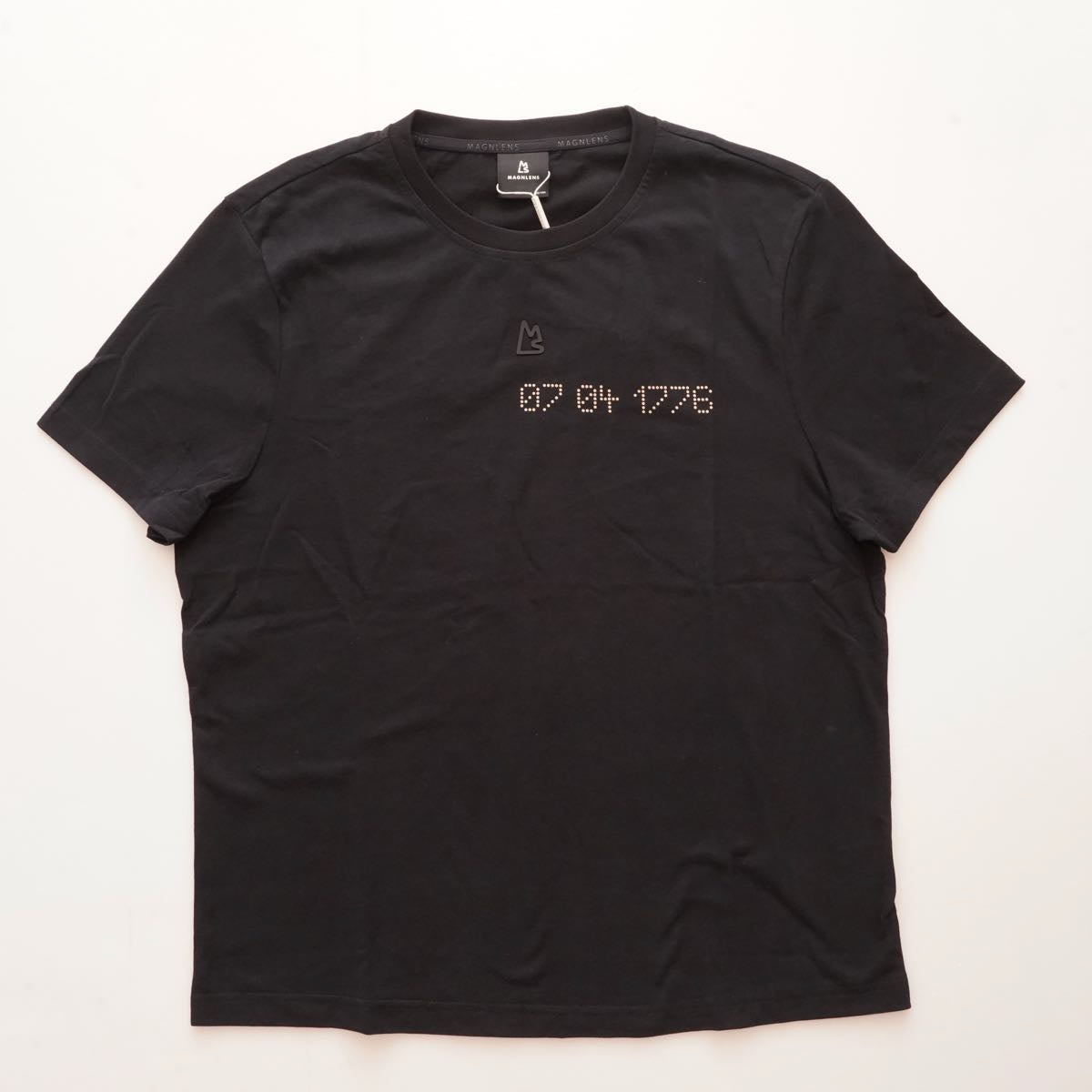 MAGNLENS マグレンズ ブラック 07 04 1776 インディペンデンス Tシャツ BLACK INDEPENDENCE TEE MEN