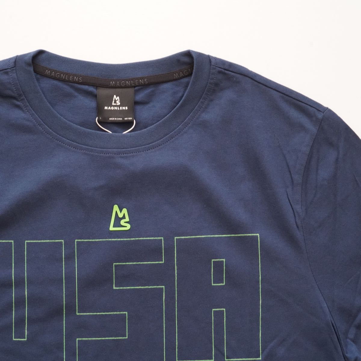 MAGNLENS マグレンズ ネイビーブルー USA 07 04 1776 インディペンデンス Tシャツ BLUE NAVY INDEPENDENCE TEE MEN