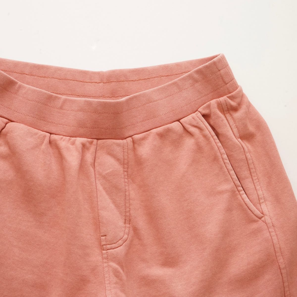 CK カルバンクラインジーンズ ガーメントダイ ダスティピンク スウェット ショートパンツ CALVIN KLEIN JEANS GARMENT DYE DUSTY PINK SHORT PANTS MENS