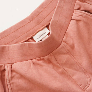 CK カルバンクラインジーンズ ガーメントダイ ダスティピンク スウェット ショートパンツ CALVIN KLEIN JEANS GARMENT DYE DUSTY PINK SHORT PANTS MENS