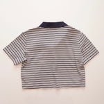 画像をギャラリービューアに読み込む, CK カルバンクライン ジーンズ ネイビー 半袖 ボーダー スキッパーポロ CALVIN KLEIN JEANS NAVY BORDER SHORT-SLEEVE POLO WOMENS
