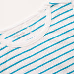 画像をギャラリービューアに読み込む, ジェイクルー ホワイト×ブルー ボーダー コットン Tシャツ J.CREW WHITE BLUE BORDER TEE COTTON T-SHIRTS WOMENS
