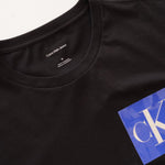 画像をギャラリービューアに読み込む, CK カルバンクライン ジーンズ ブラック ロゴプリント Tシャツ  CALVIN KLEIN JEANS LOGO PRINT TEE
