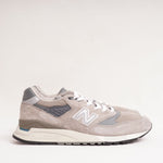 画像をギャラリービューアに読み込む, NEW BALANCE ニューバランス U998GR グレー スウェード スニーカー GRAY SUEDE SNEAKERS MADE IN USA
