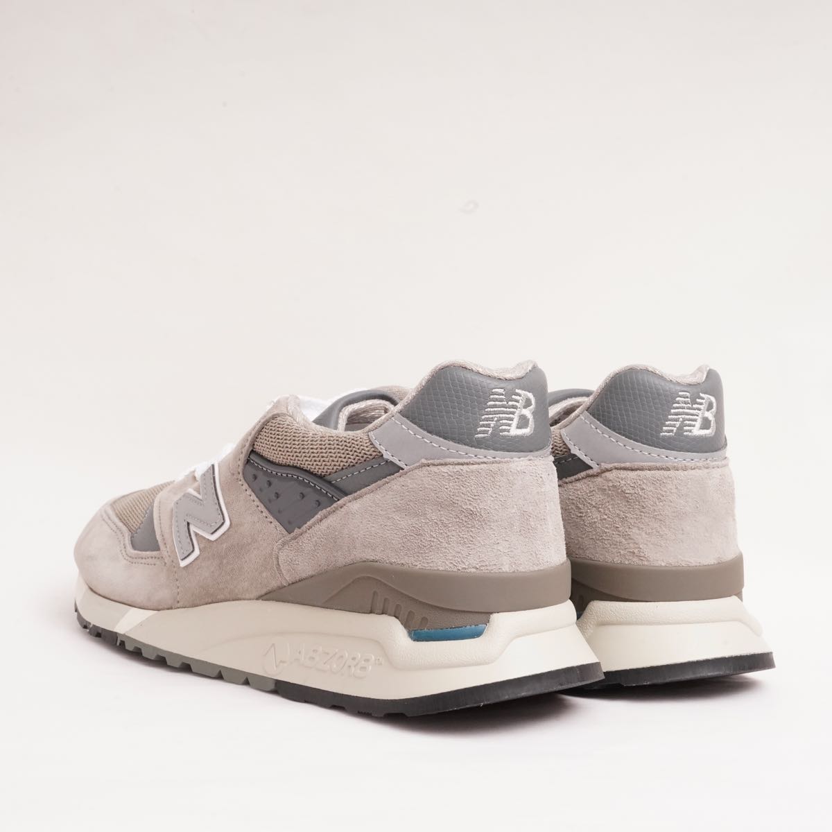 NEW BALANCE ニューバランス U998GR グレー スウェード スニーカー GRAY SUEDE SNEAKERS MADE IN USA