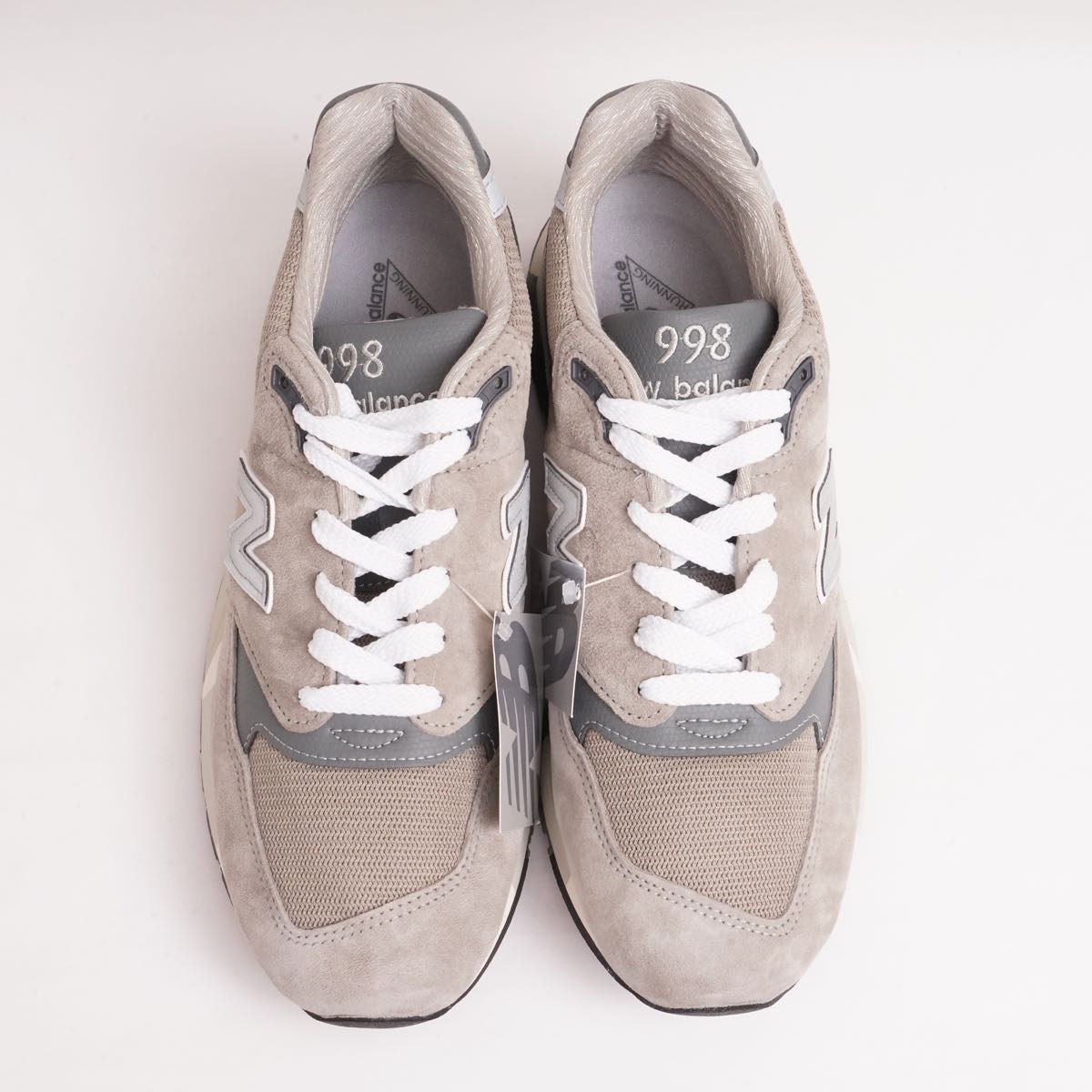NEW BALANCE ニューバランス U998GR グレー スウェード スニーカー GRAY SUEDE SNEAKERS MADE IN USA