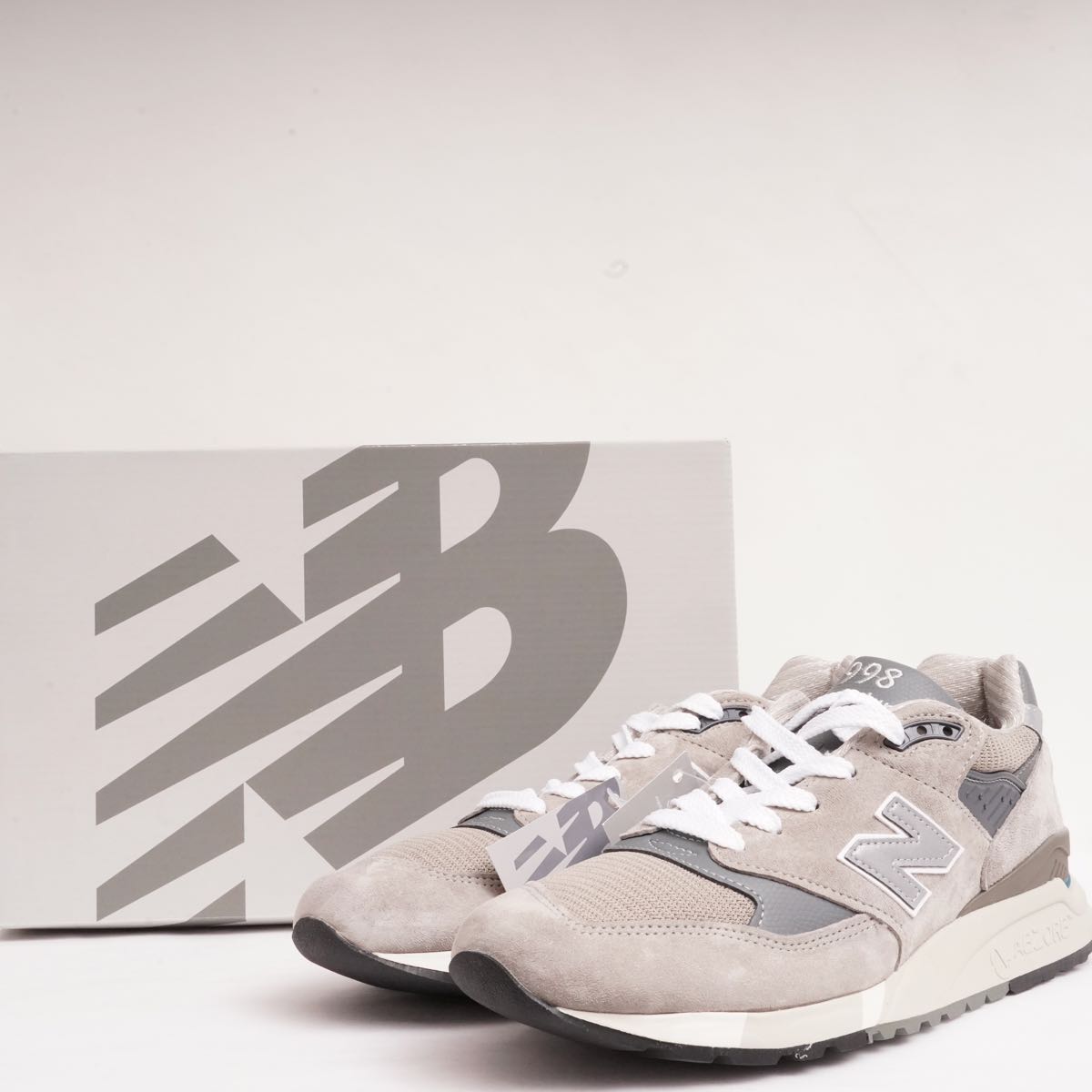NEW BALANCE ニューバランス U998GR グレー スウェード スニーカー GRAY SUEDE SNEAKERS MADE IN USA