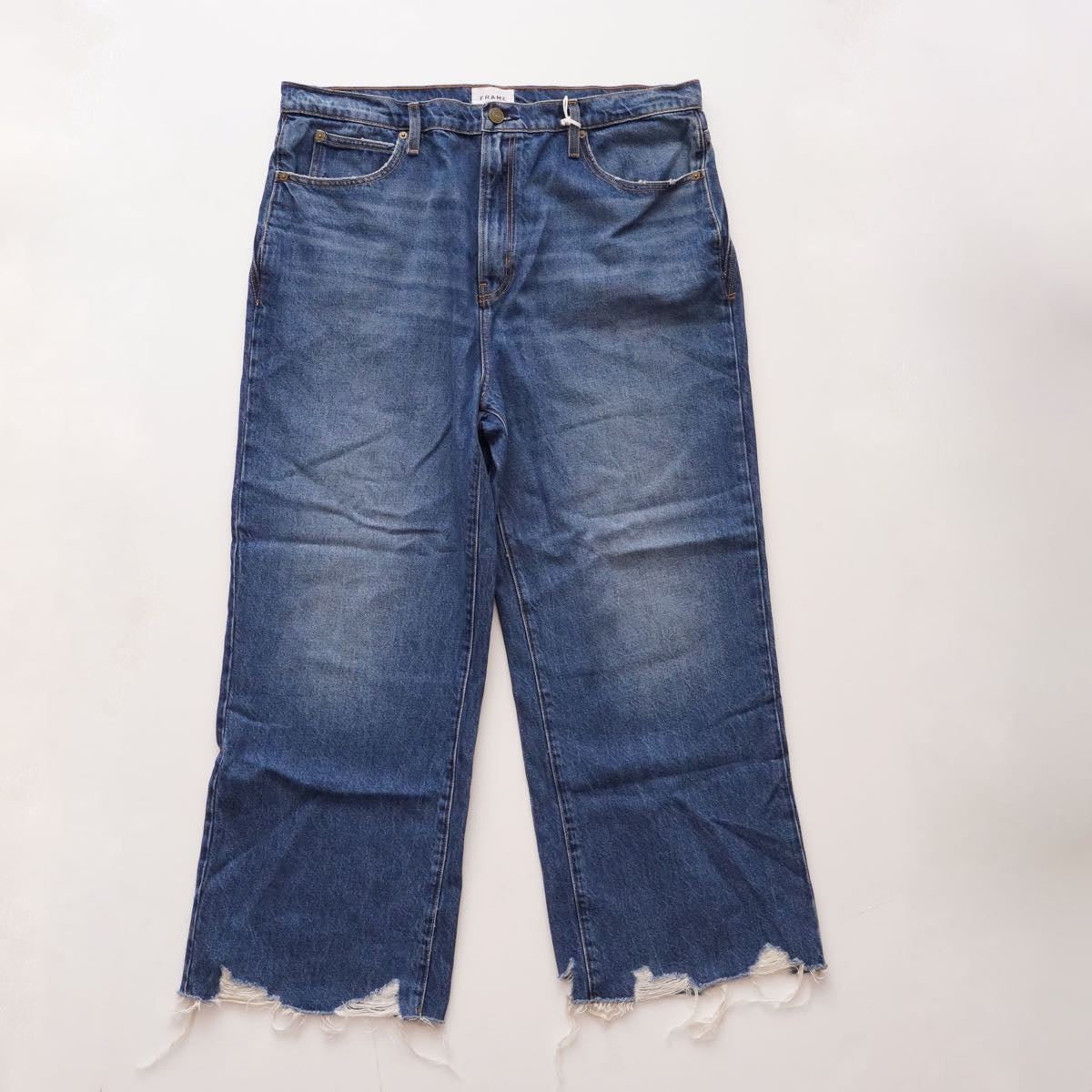 フレイム インディゴ スーパーワイド ジーンズ FRAME INDIGO SUPER WIDE JEANS DENIM PANTS