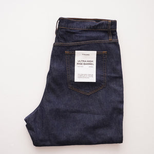 フレイム インディゴ ウルトラハイライズ バレル ジーンズ FRAME INDIGO ULTRA HIGH RISE BARREL JEANS DENIM PANTS