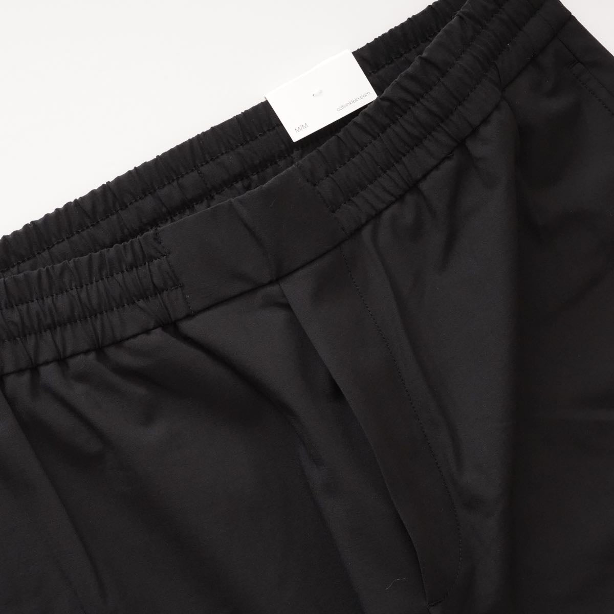 CK カルバンクライン ブラック イージー コットンパンツ CALVIN KLEIN BLACK EASY COTTON PANTS MENS
